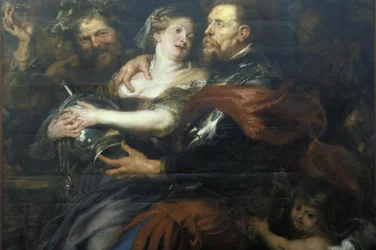 Venere e Marte, opera di Pierre Paul Rubens, Palazzo Bianco, Genova, Liguria, Italia